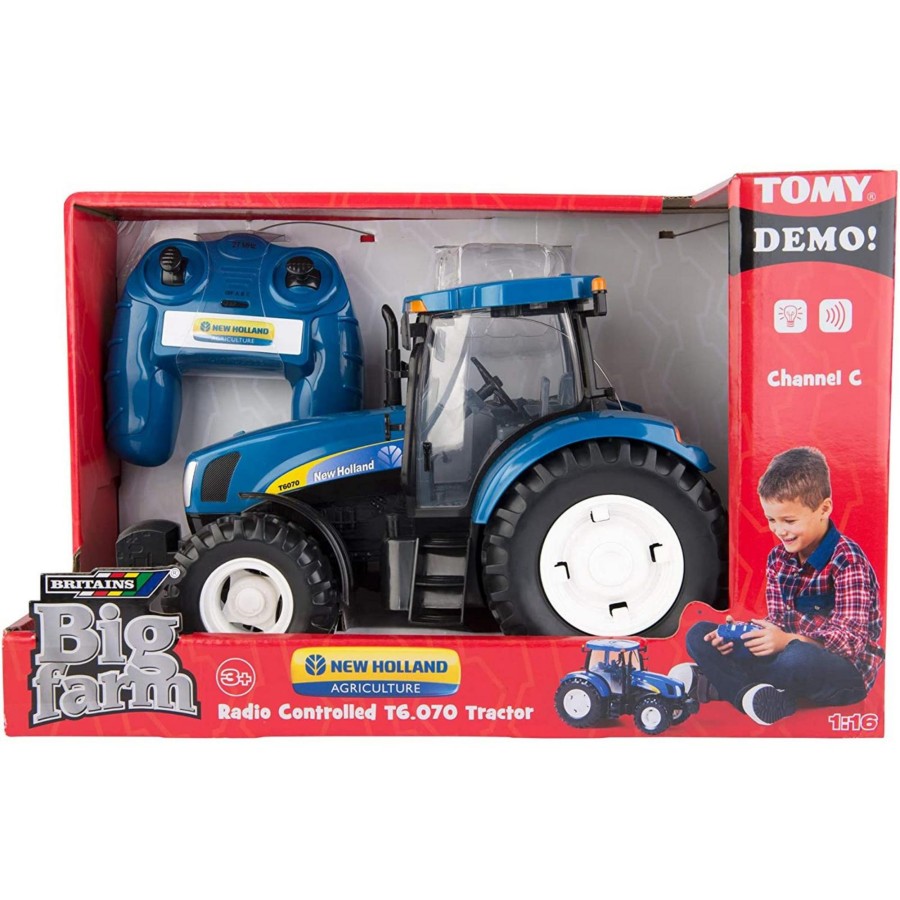 Farm Toys Britains | Big Farm New Holland Remote Control Tractor