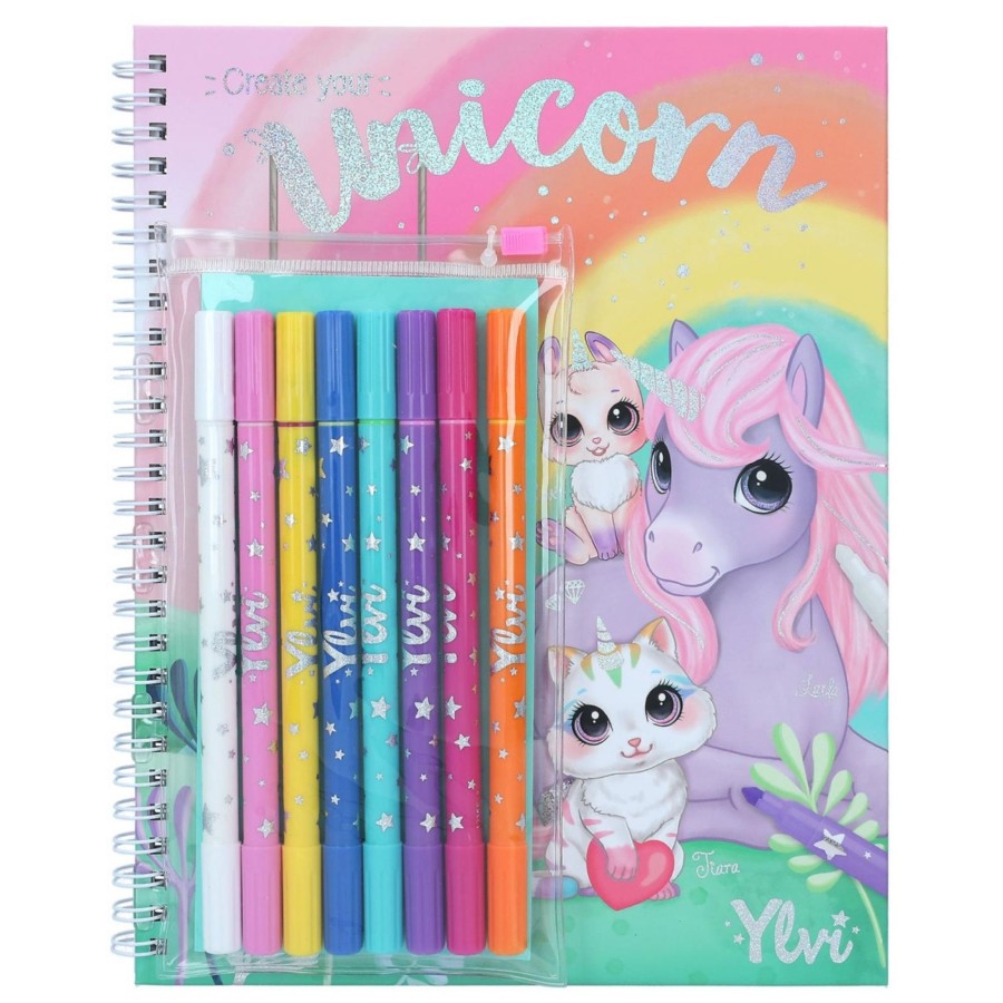 Horse Toys Miss Melody | Ylvi Colouring Book With Pen Set