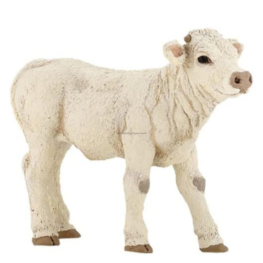 Farm Toys Papo | Papo Charolais Calf