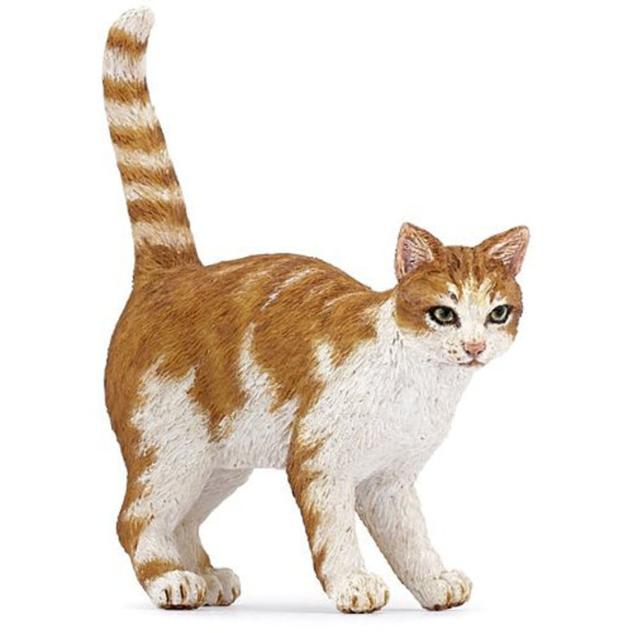 Farm Toys Papo | Papo Red And White Cat