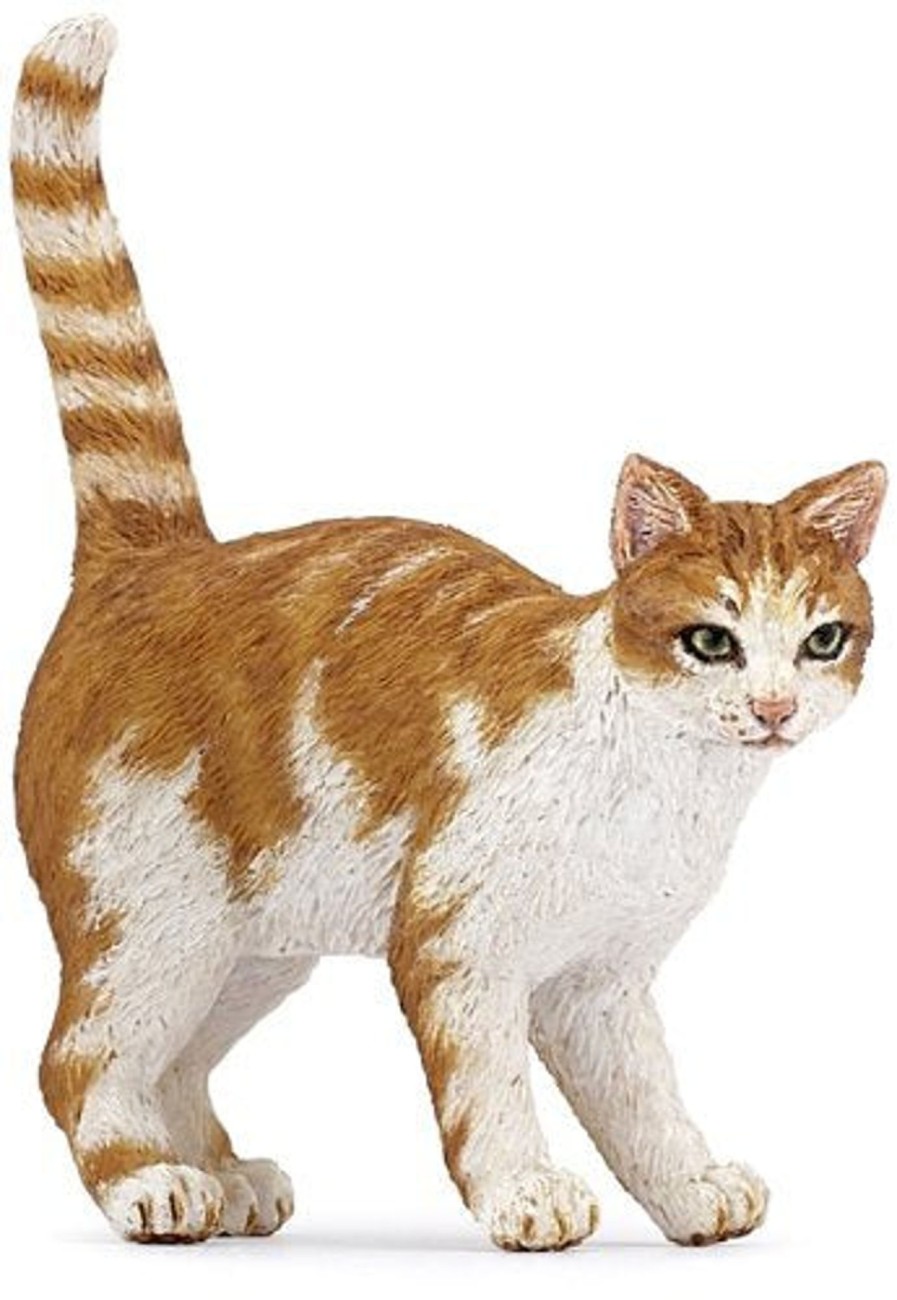 Farm Toys Papo | Papo Red And White Cat