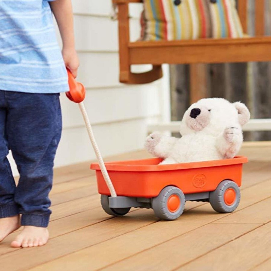 Outdoor Toys Bigjigs | Orange Wagon