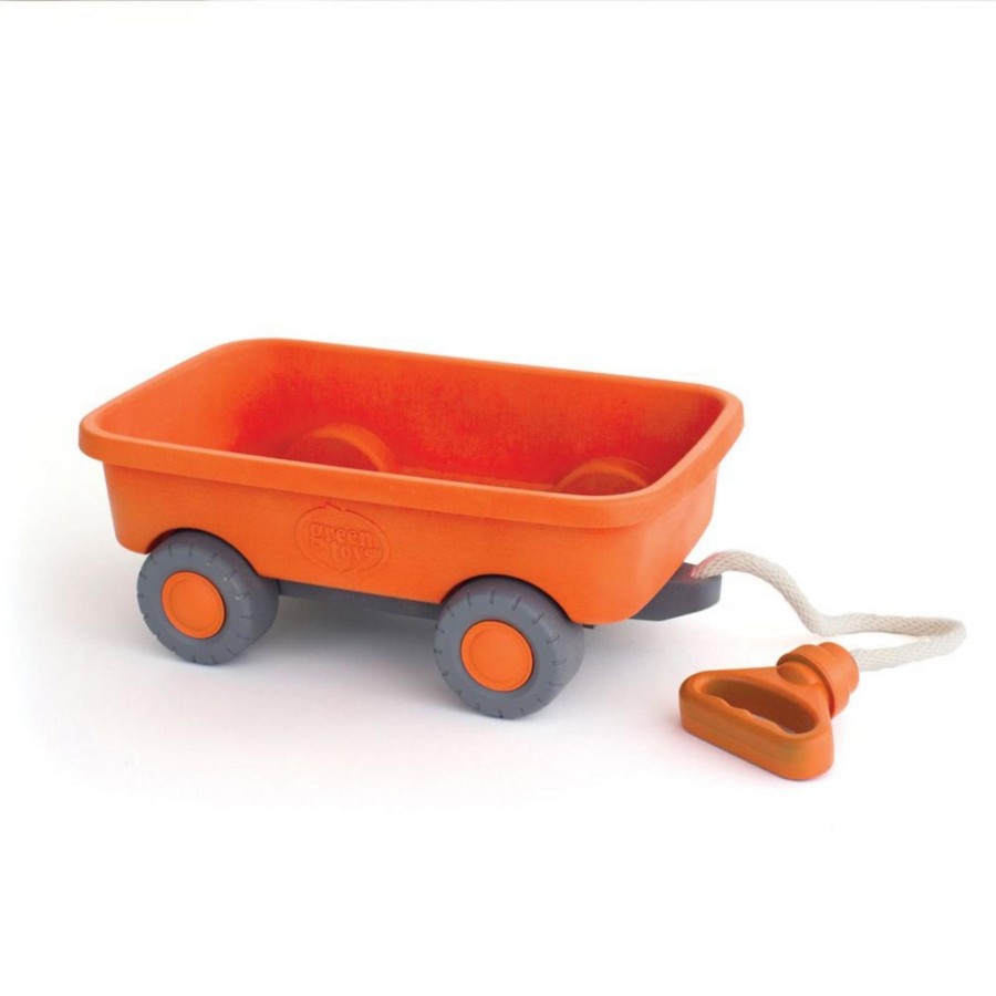 Outdoor Toys Bigjigs | Orange Wagon