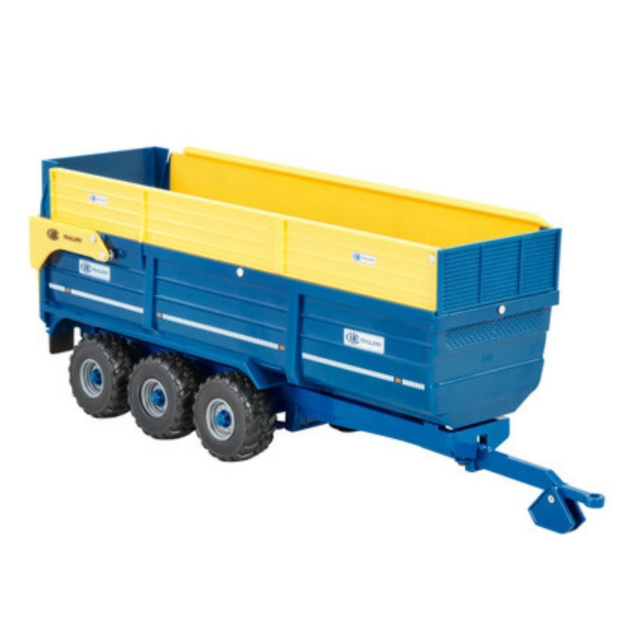 Farm Toys Britains | Kane Triple-Axle Half Pipe Silage Trailer