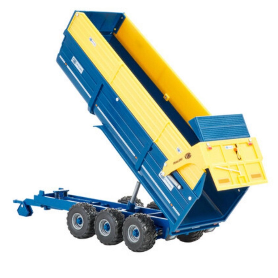 Farm Toys Britains | Kane Triple-Axle Half Pipe Silage Trailer