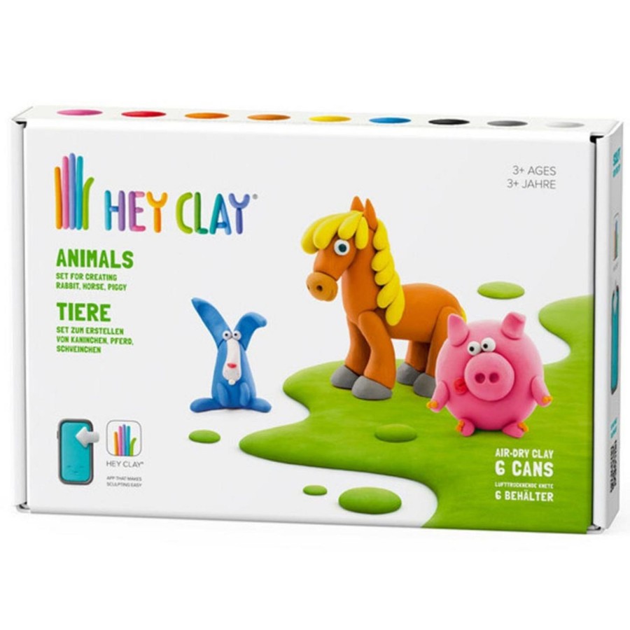 Farm Toys Hey Clay | Hey Clay Modelling Animals Set