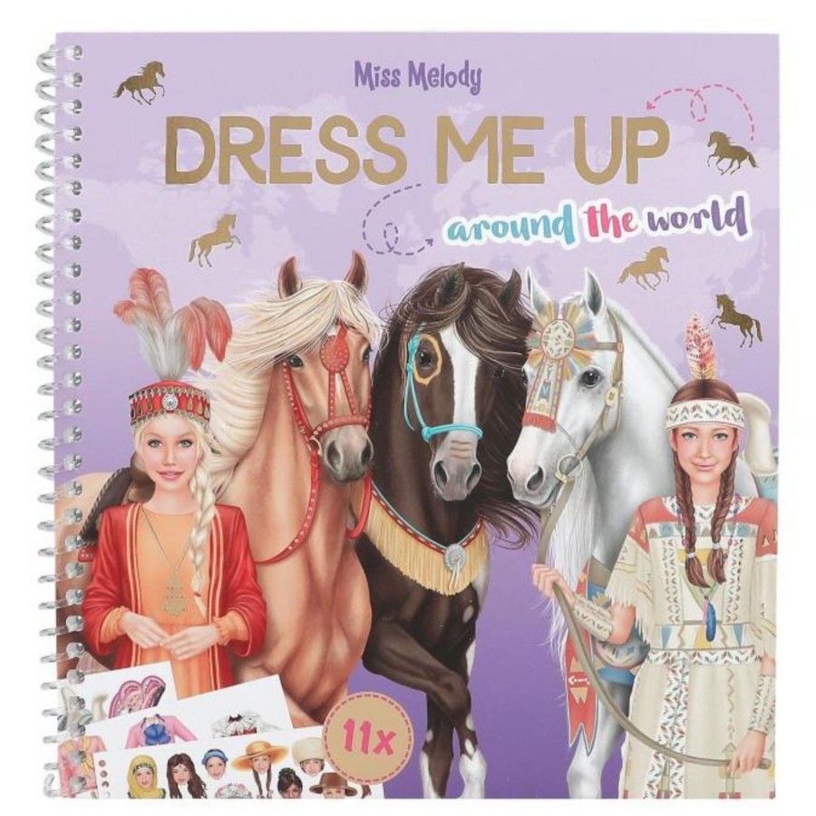 Horse Toys Miss Melody | Miss Melody Dress Me Up Around The World