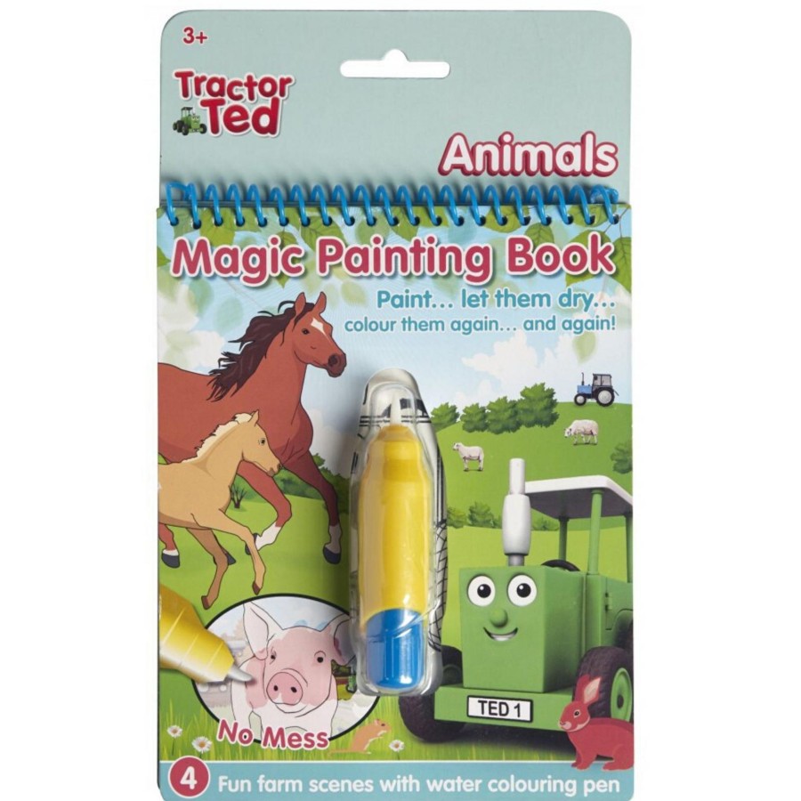 Farm Toys Tractor Ted | Tractor Ted Magic Painting Book