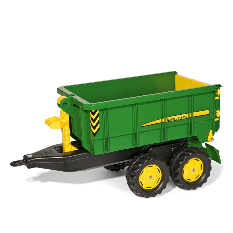 Outdoor Toys Rolly Toys | John Deere Removable Container Trailer