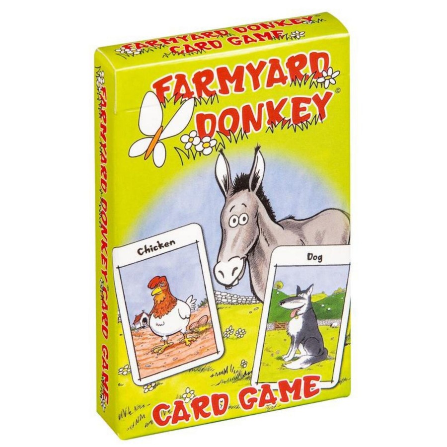 Farm Toys Bigjigs | Farmyard Donkey Card Game