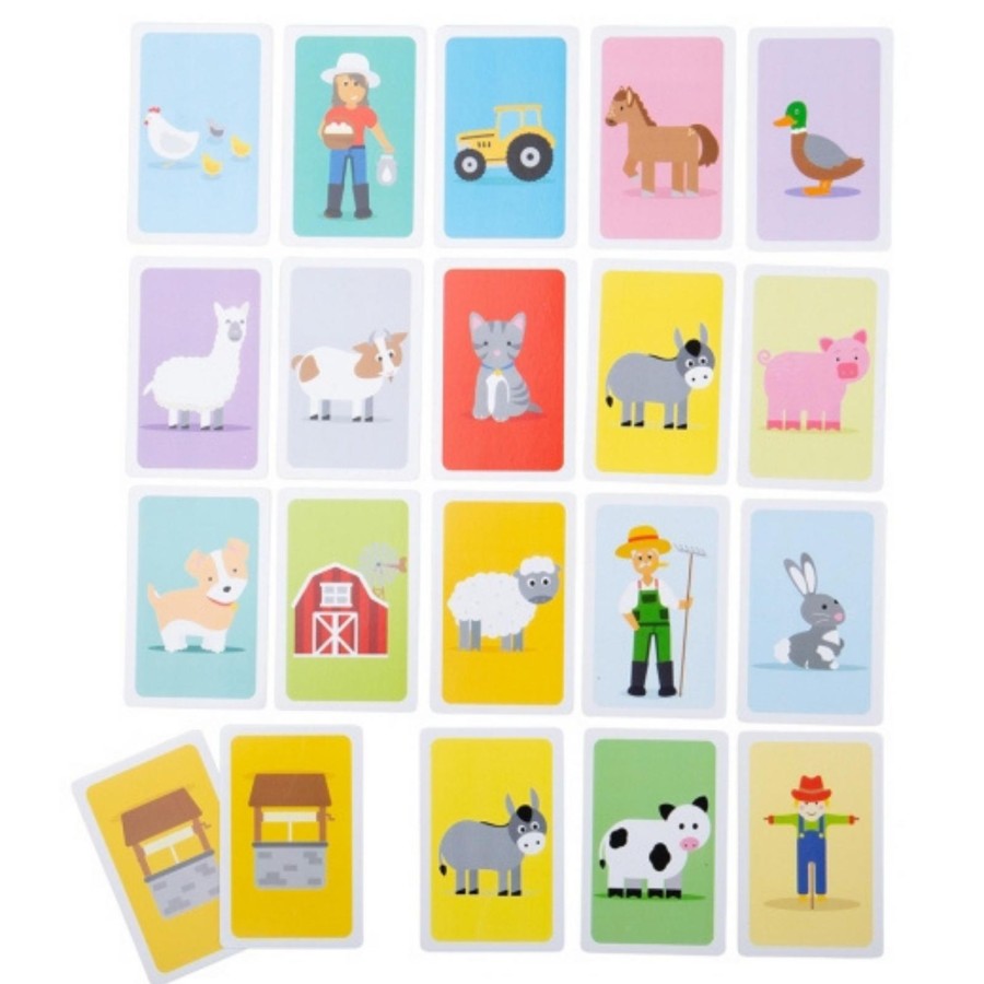 Farm Toys Bigjigs | Farmyard Donkey Card Game