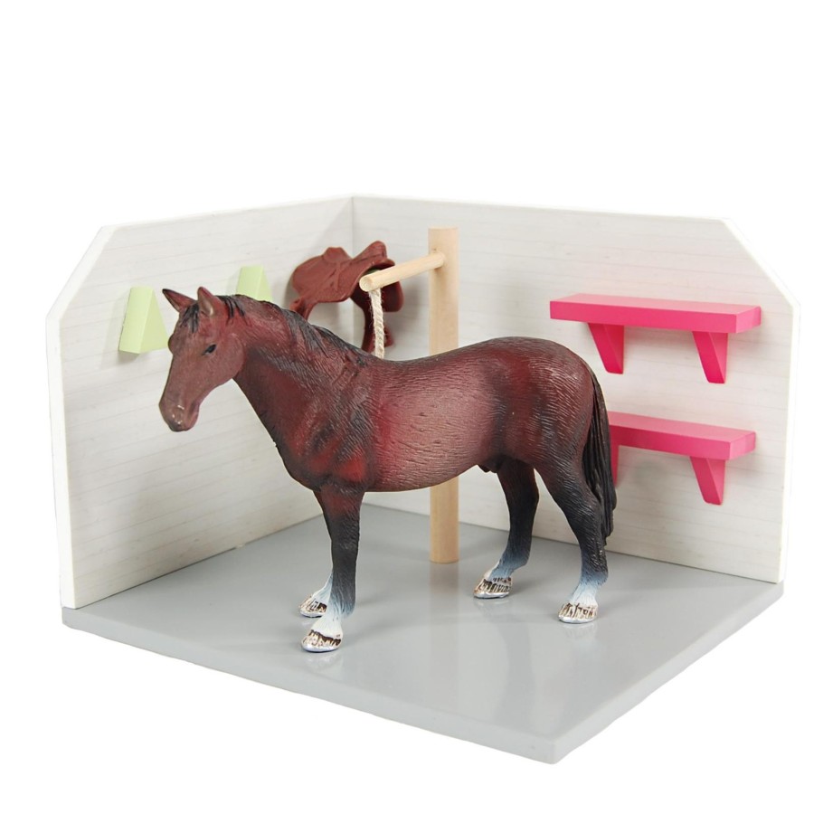 Horse Toys Kids Globe | Pink Horse Wash Stall