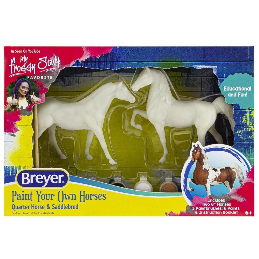 Horse Toys Breyer | Paint Your Own Horse - Quarter Horse & Saddlebred