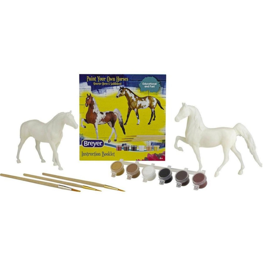 Horse Toys Breyer | Paint Your Own Horse - Quarter Horse & Saddlebred