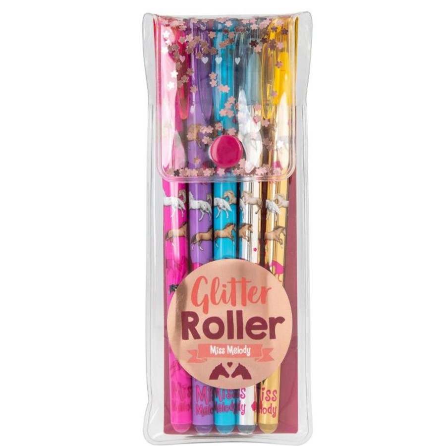 Horse Toys Miss Melody | Miss Melody Glitter Gel Pen Set