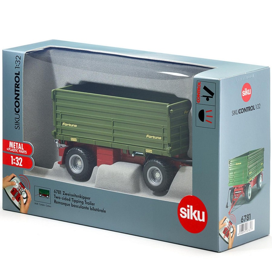 Farm Toys Siku | Fortuna Remote Control Tipping Trailer