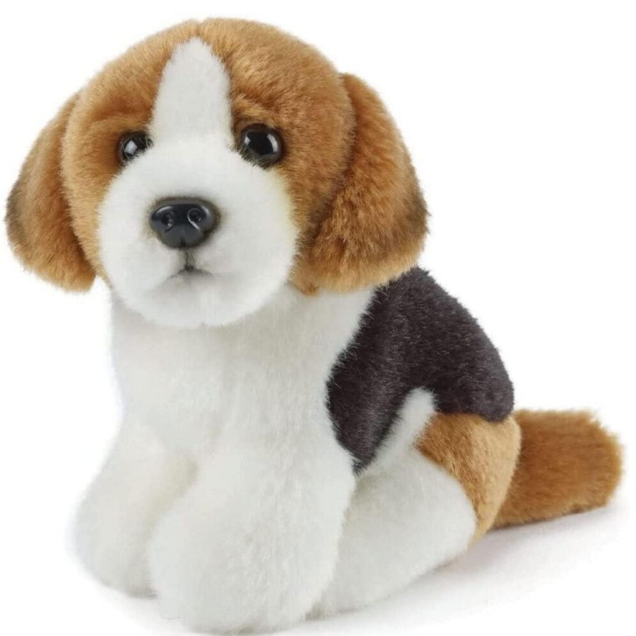 Farm Toys Living Nature | Dog Soft Toy - 14Cm