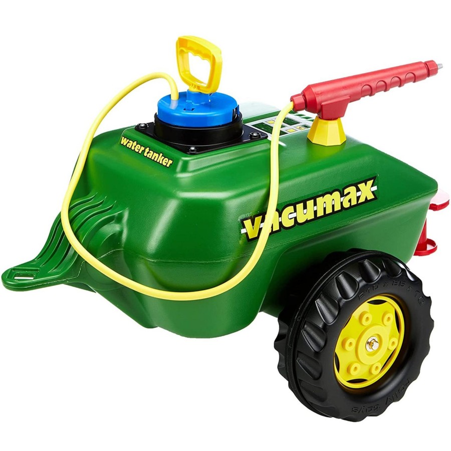 Outdoor Toys Rolly Toys | Green Water Tanker With Spray For Pedal Tractor