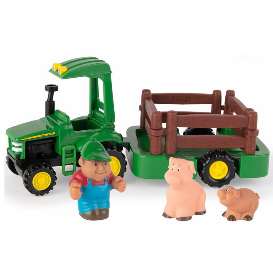 Farm Toys Tomy | John Deere 1St Farming Fun Hauling Playset