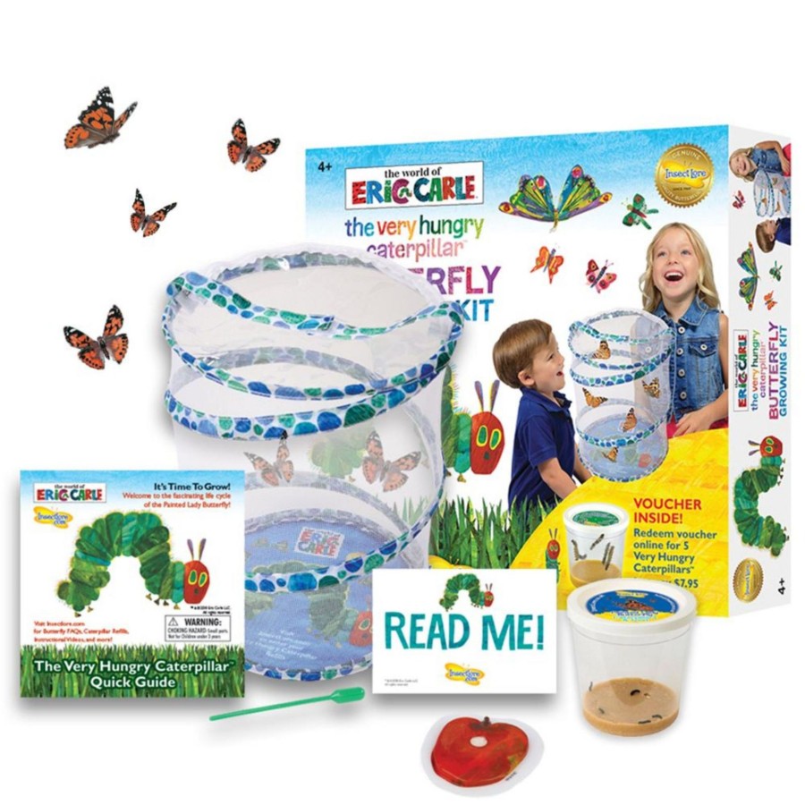 Stem Toys Insect Lore | The Very Hungry Caterpillar Butterfly Raising Kit