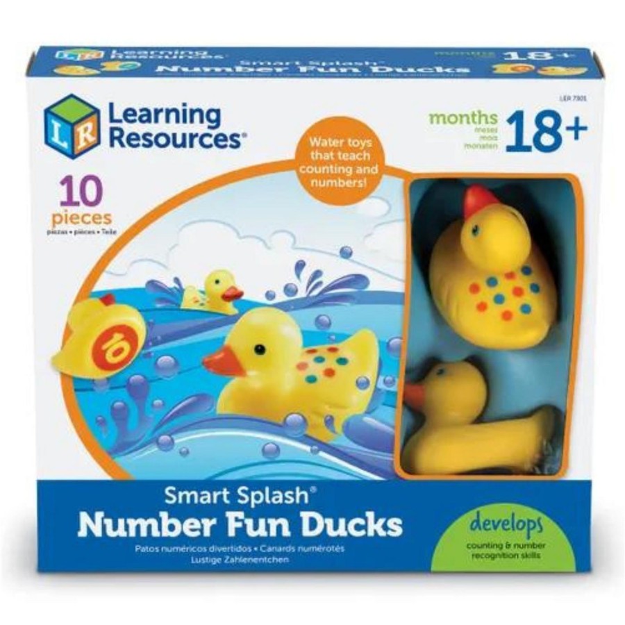 Stem Toys Learning Resources | Smart Splash Number Fun Ducks