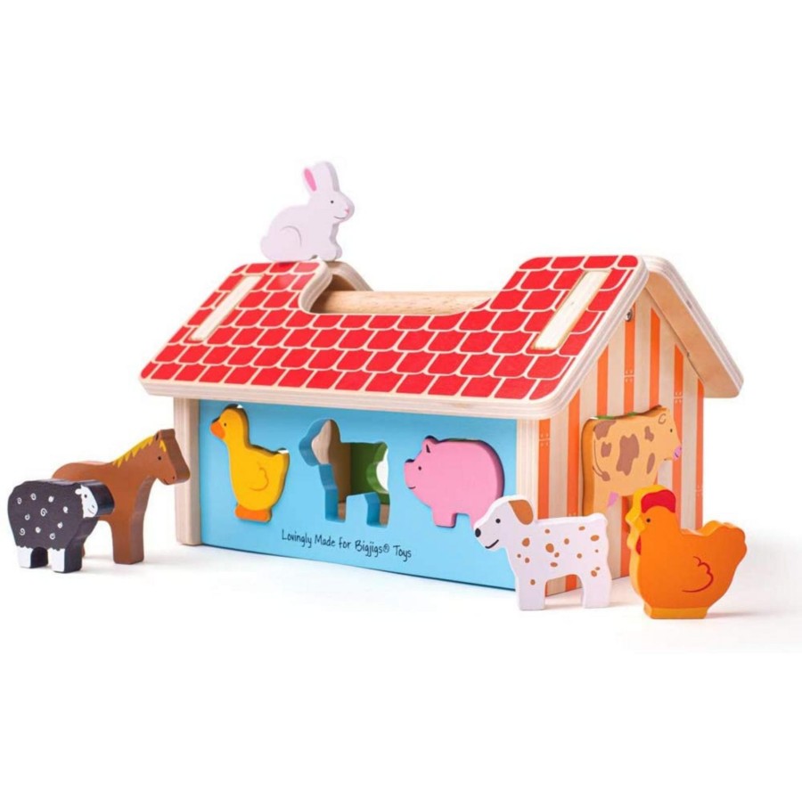 Farm Toys Bigjigs | Farmhouse Sorter