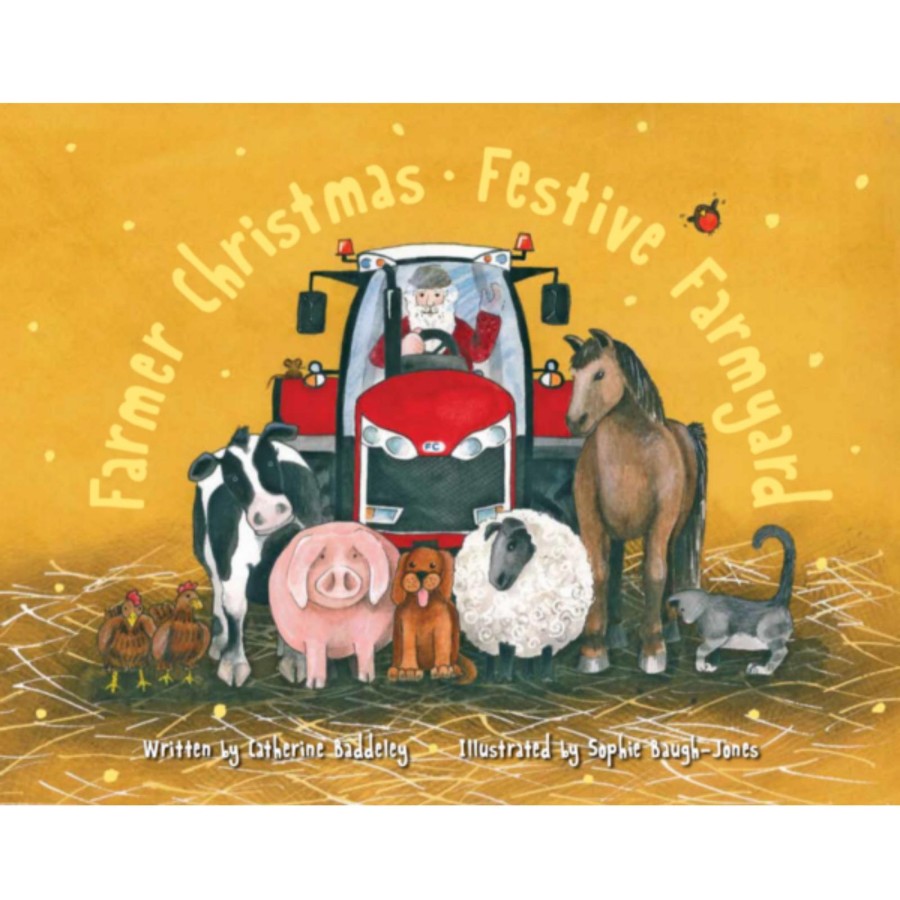 Farm Toys Farmer Christmas | Farmer Christmas Festive Farmyard Book