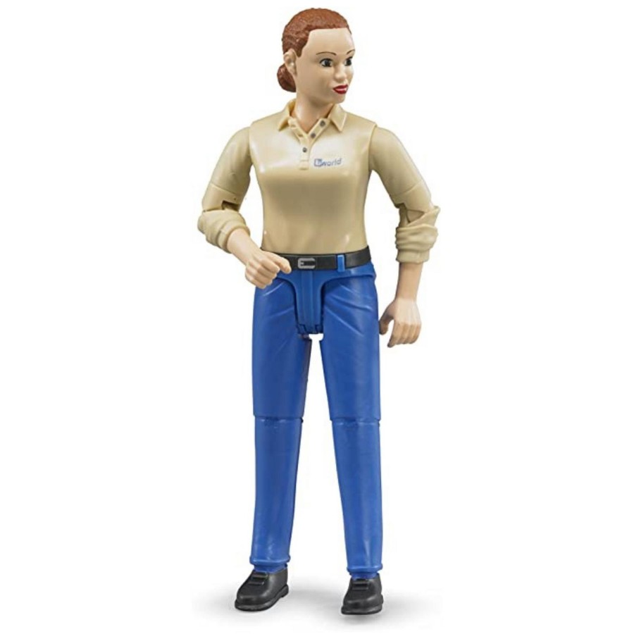 Farm Toys Bruder | Woman With Blue Jeans