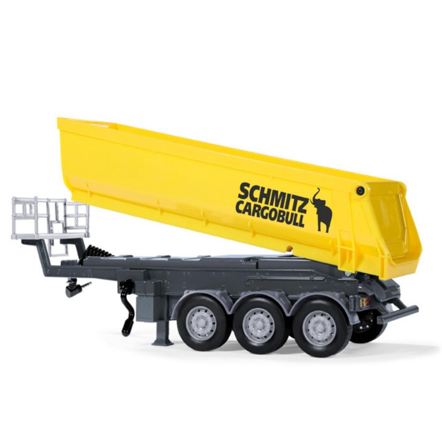 Farm Toys Siku | Remote Control Schmitz Cargobull 3-Axle Tipping Trailer