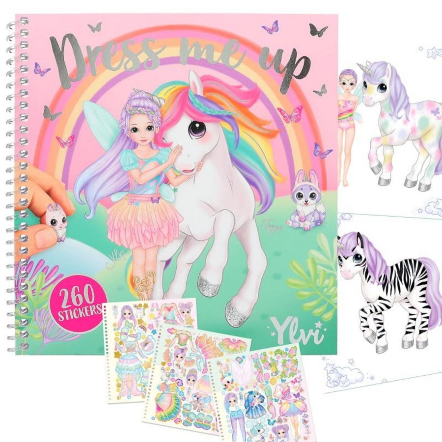 Horse Toys Miss Melody | Ylvi Dress Me Up Stickerbook