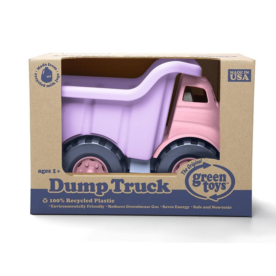 Outdoor Toys Bigjigs | Green Toys Recycled Pink Dump Truck