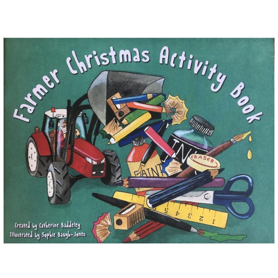 Farm Toys Farmer Christmas | Farmer Christmas Activity Book