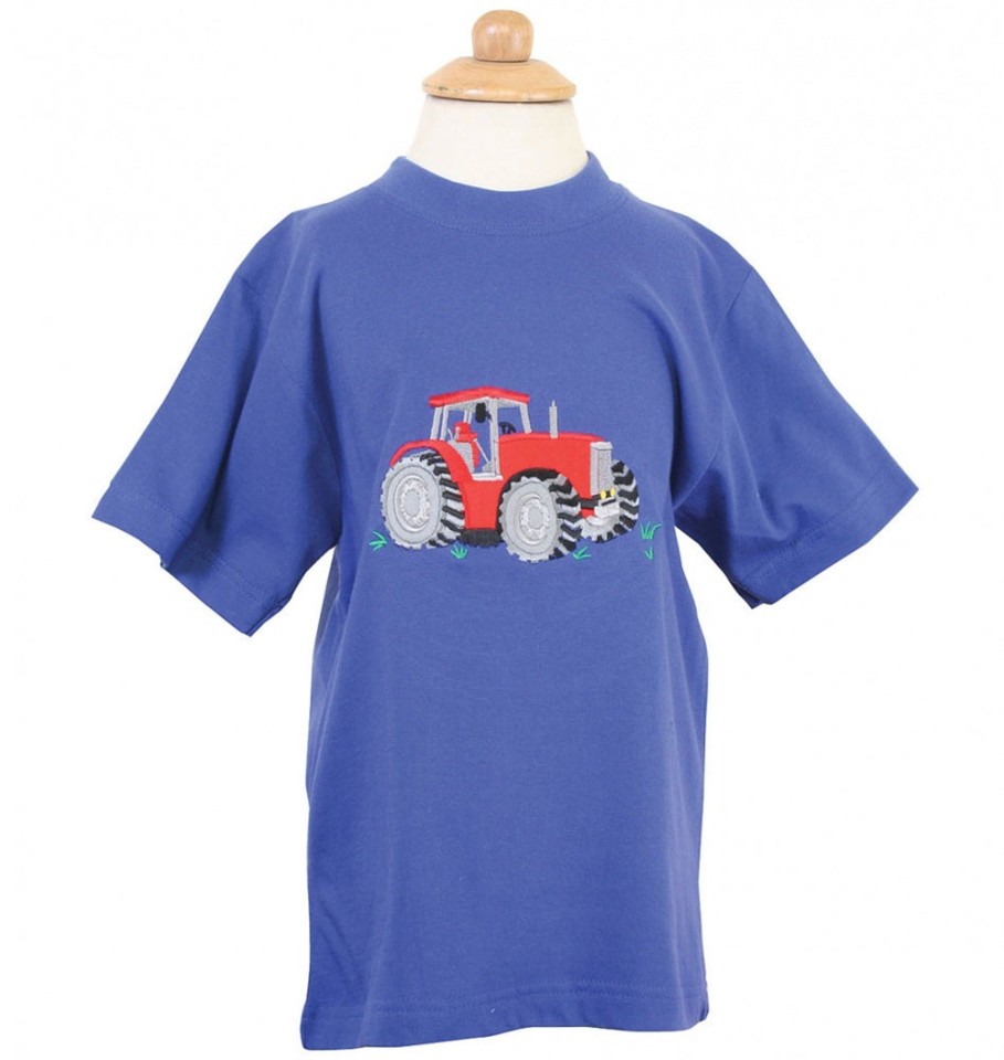 Farm Toys Farm Toys Online | Tractor T-Shirt - Blue 1-2 Years