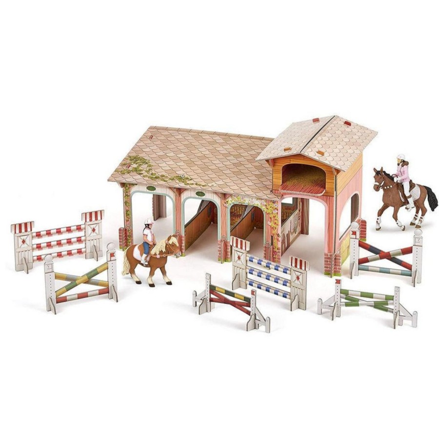 Horse Toys Papo | Papo Pony Club Winter Set