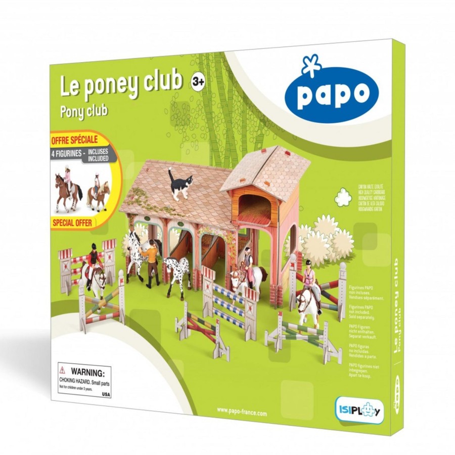 Horse Toys Papo | Papo Pony Club Winter Set