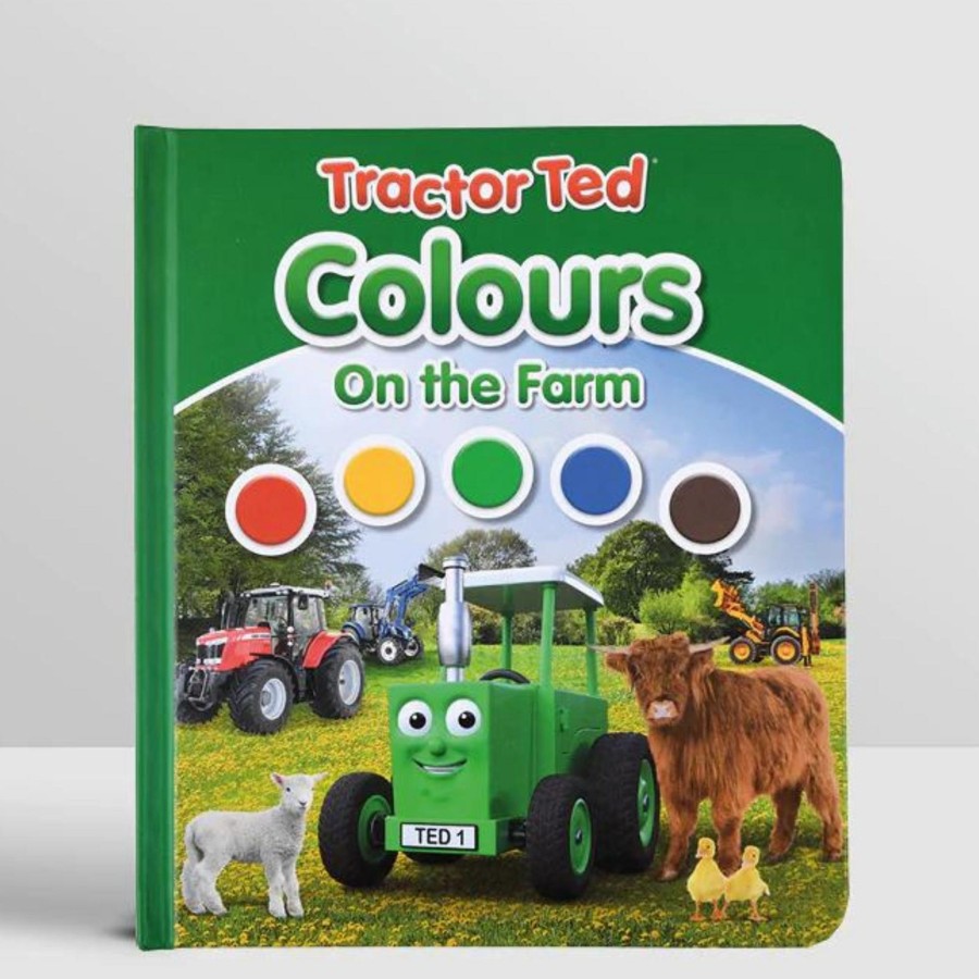 Farm Toys Tractor Ted | Tractor Ted First Colours Board Book ~ Kianayshop