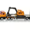 Farm Toys Siku | Mini Low Loader With Excavator