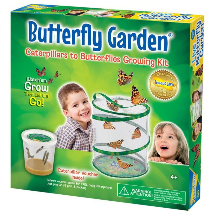 Stem Toys Insect Lore | Butterfly Garden (3 - 5 Caterpillars)