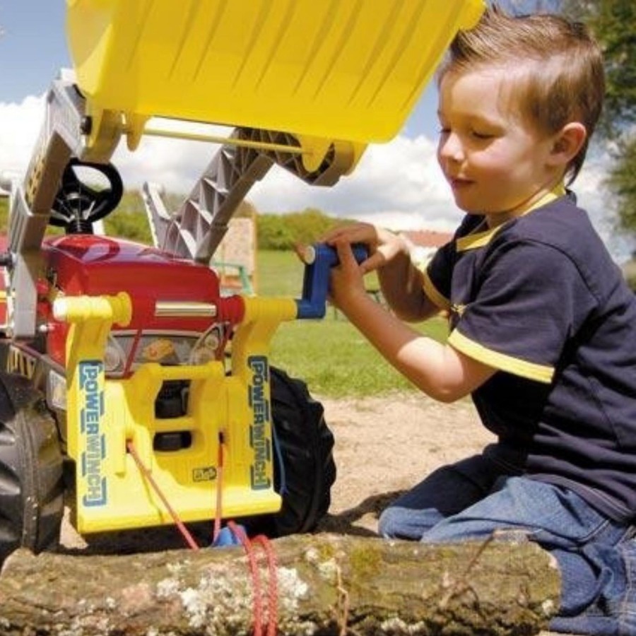 Outdoor Toys Rolly Toys | Winch, Hook & Tow Rope For Rolly Pedal Tractor