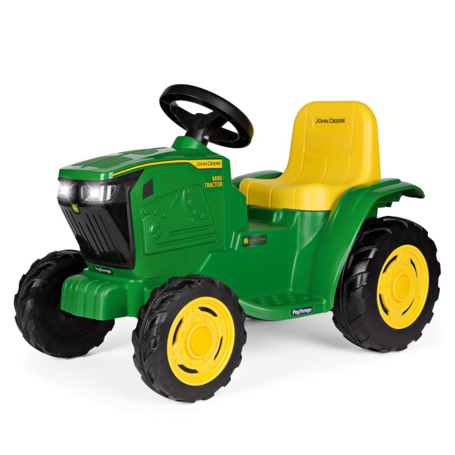 Outdoor Toys Peg Perego | Mini John Deere 6V Electric Tractor