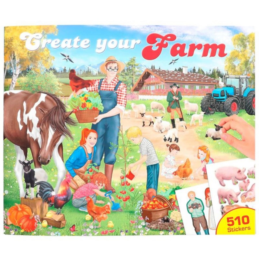 Farm Toys Miss Melody | Create Your Farm Colouring Book