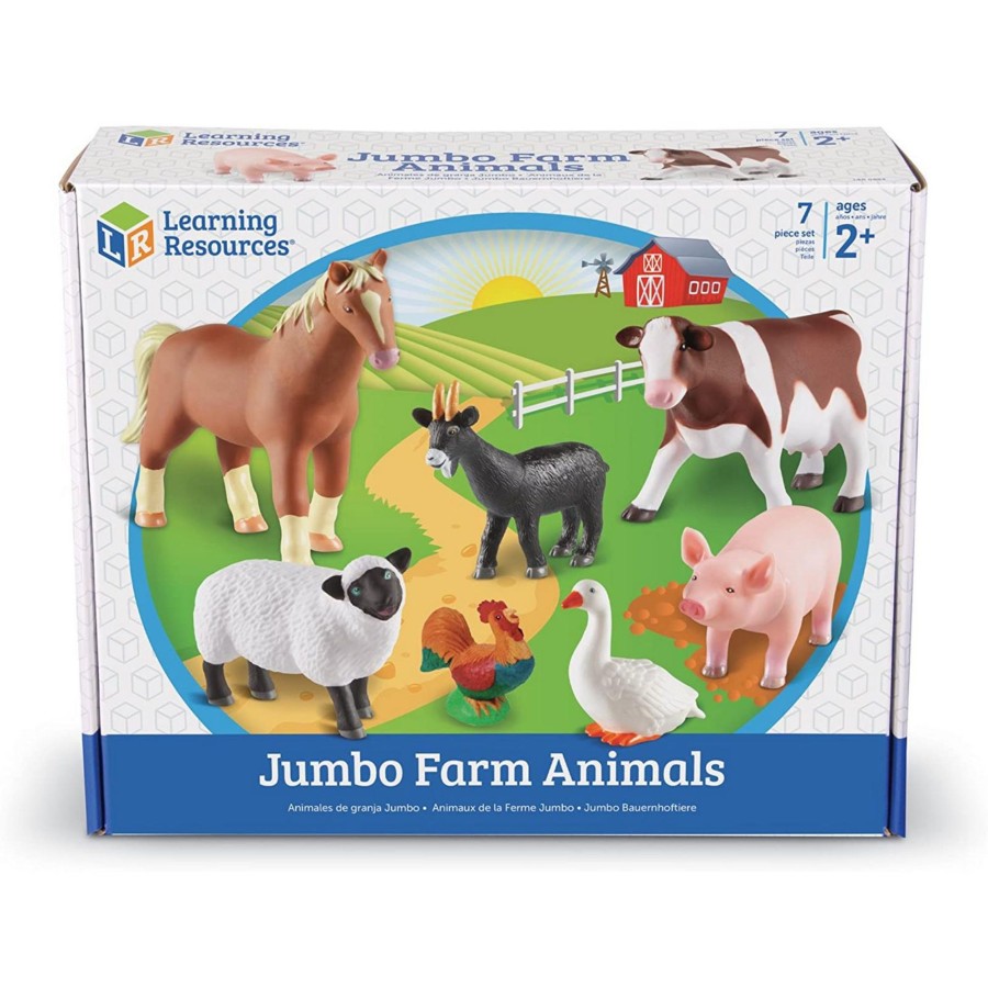 Farm Toys Learning Resources | Jumbo Farm Animals