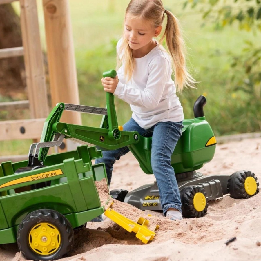 Outdoor Toys Rolly Toys | John Deere Ride On 360 Excavator