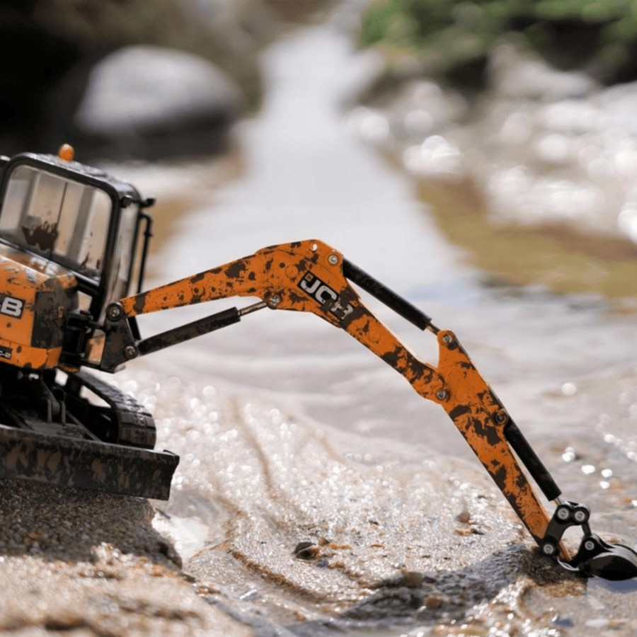 Farm Toys Britains | Muddy Jcb Midi Excavator